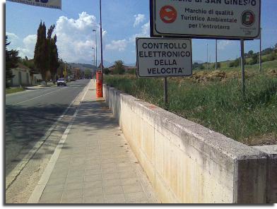 controllo elettronico della velocita sign in italy