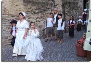 mogliano le marche children period costume italy