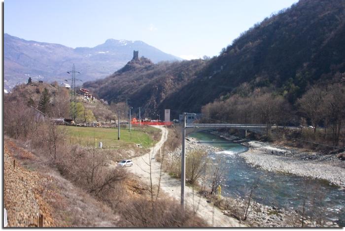 valle d'aosta northern italy river