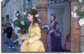 mogliano, le marche, historical dress